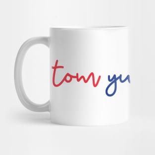 tom yum goong - Thai red and blue - Flag color Mug